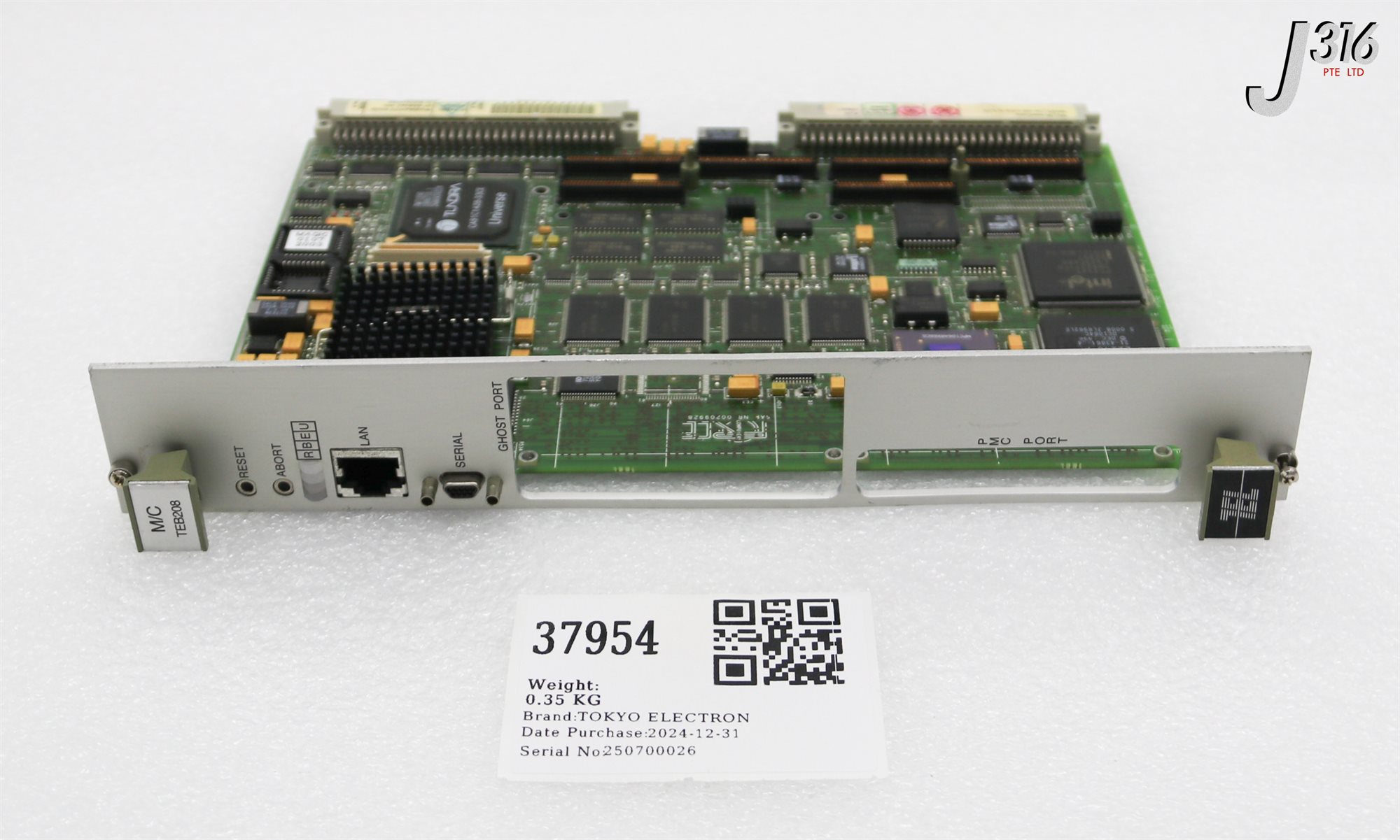 325様 37954 FORCE COMS PCB, TEL, M/C TEB208 PPC/POWERCORE-6603EV/16-166